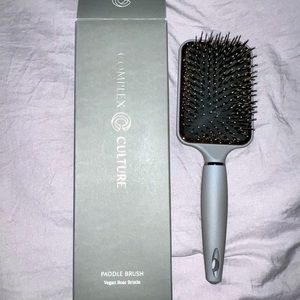 COMPLEX culture VEGAN BOAR BRISTLE PADDLE BRUSH NEW